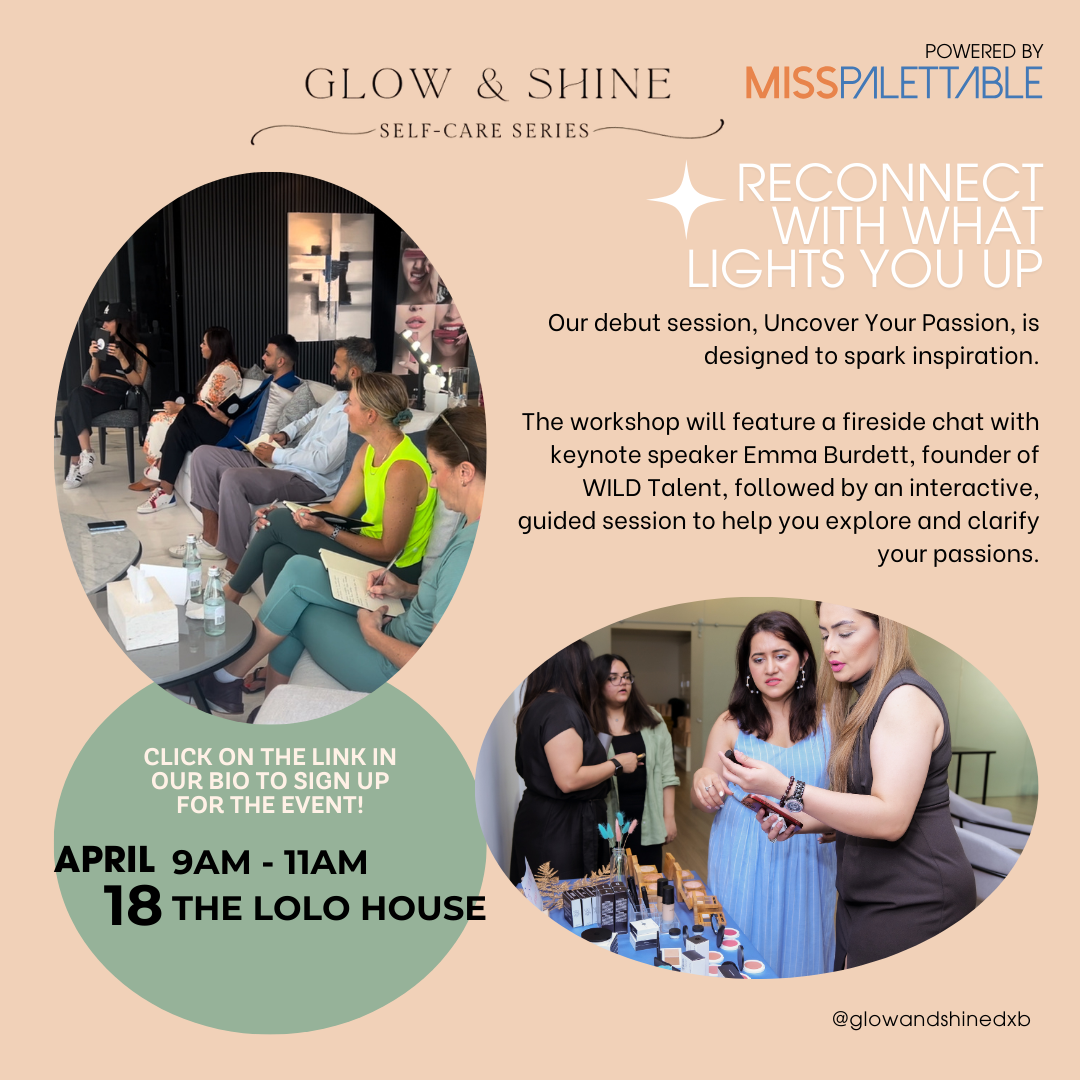 Glow & Shine Launch Event: Uncover Your Passion