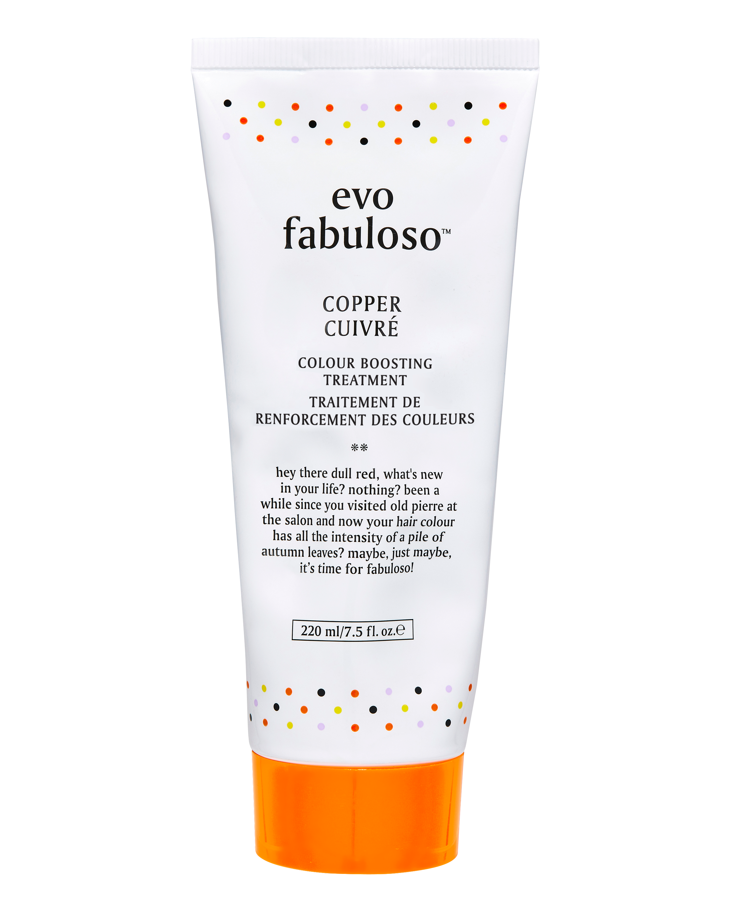 Evo Fabuloso copper colour boosting treatment/ colour intensifying conditioner/ colour depositing conditioner 220ml