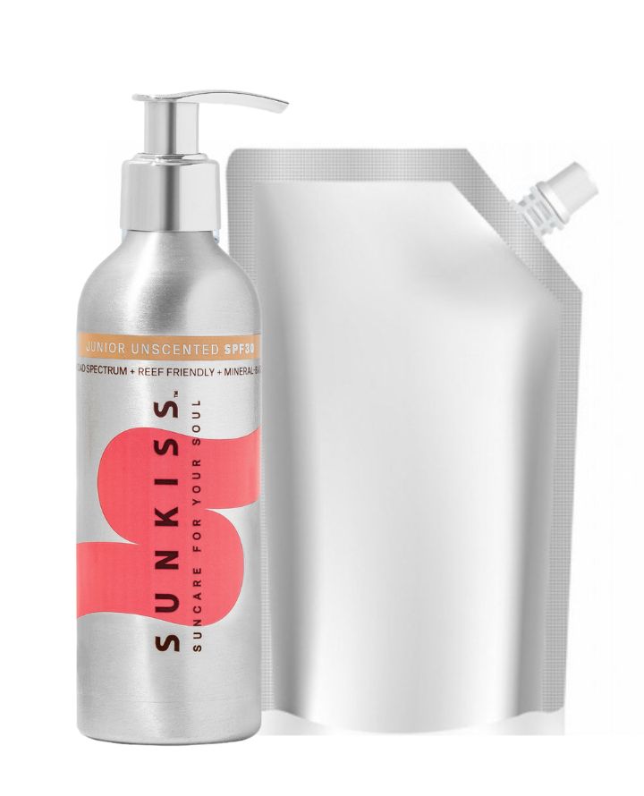 SunKiss Sustainable Suncare Refills- Junior SPF 30