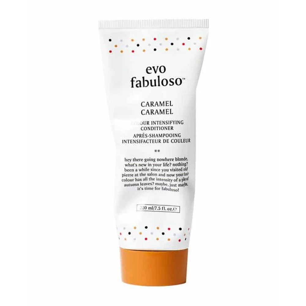 Evo Fabuloso Caramel Colour Boosting Treatment/ colour intensifying conditioner/ colour depositing conditioner 220ml tube