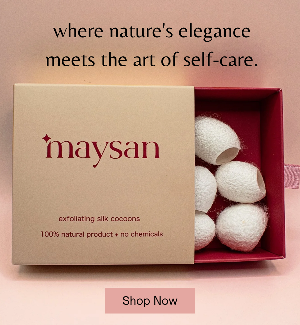 Maysan Silk Cocoons: Where Nature’s Elegance Meets the Art of Self-Care