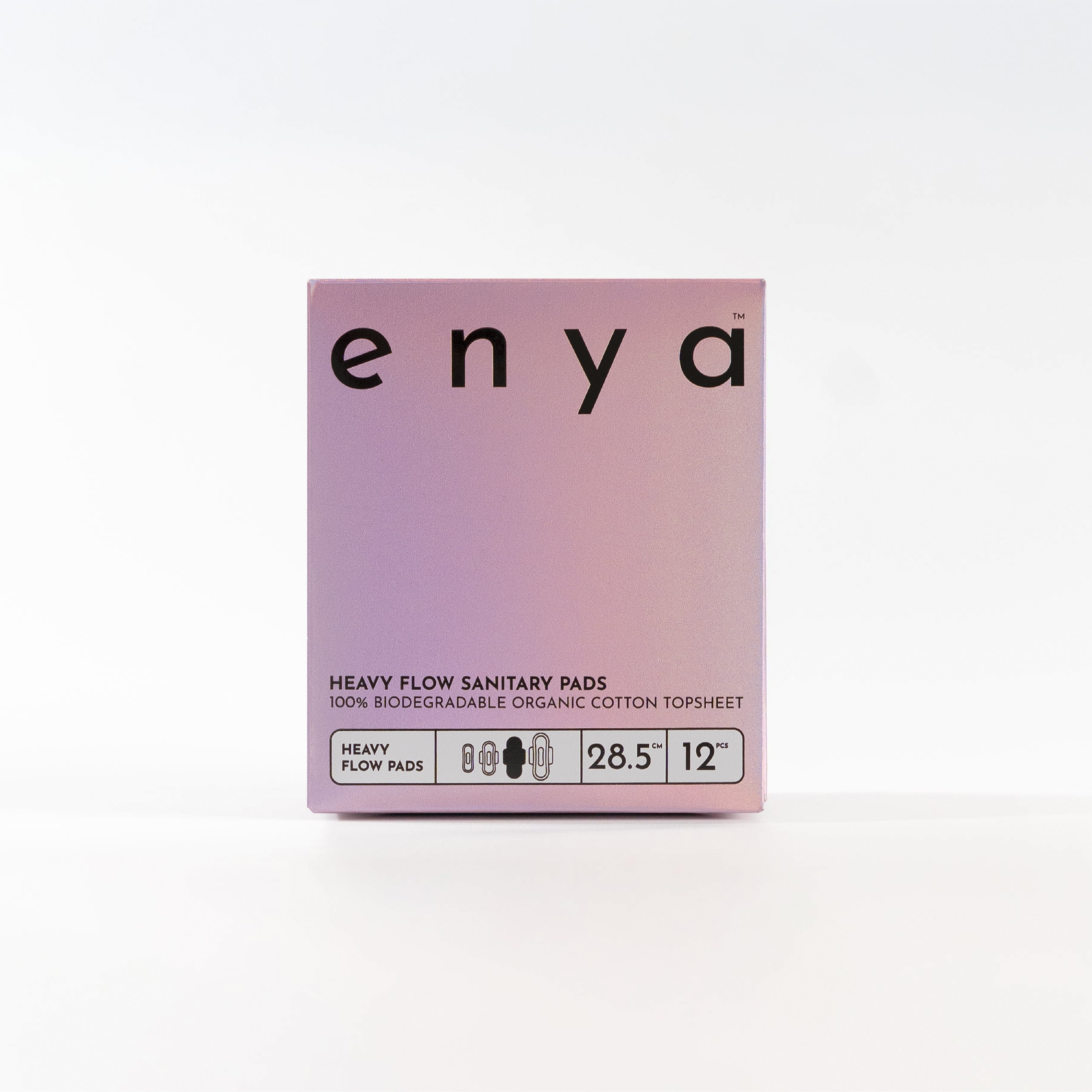 Enya Heavy Flow organic cotton large period pads