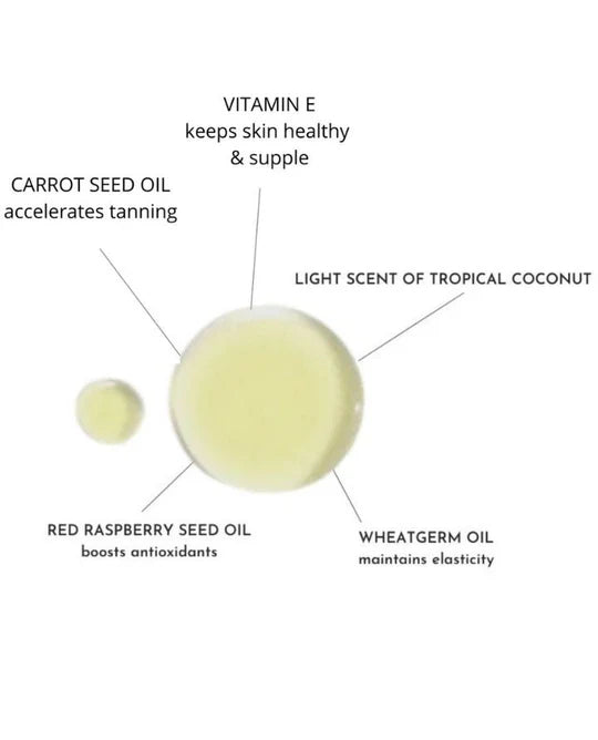 GLOW Sun & Body Tanning Oil