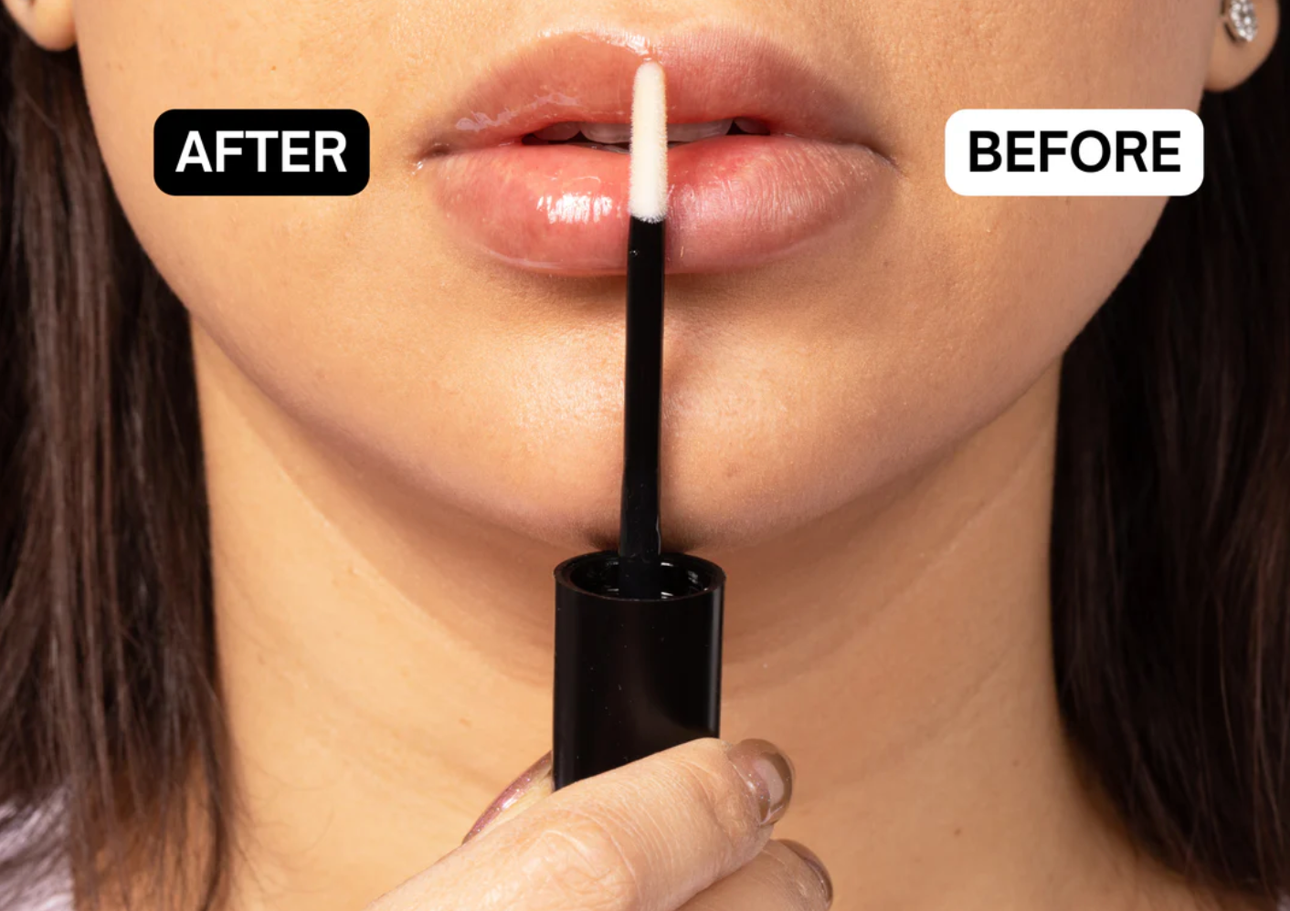 Plump Pout Crystal Clear. Chilli Infused Lip Plumping Oil